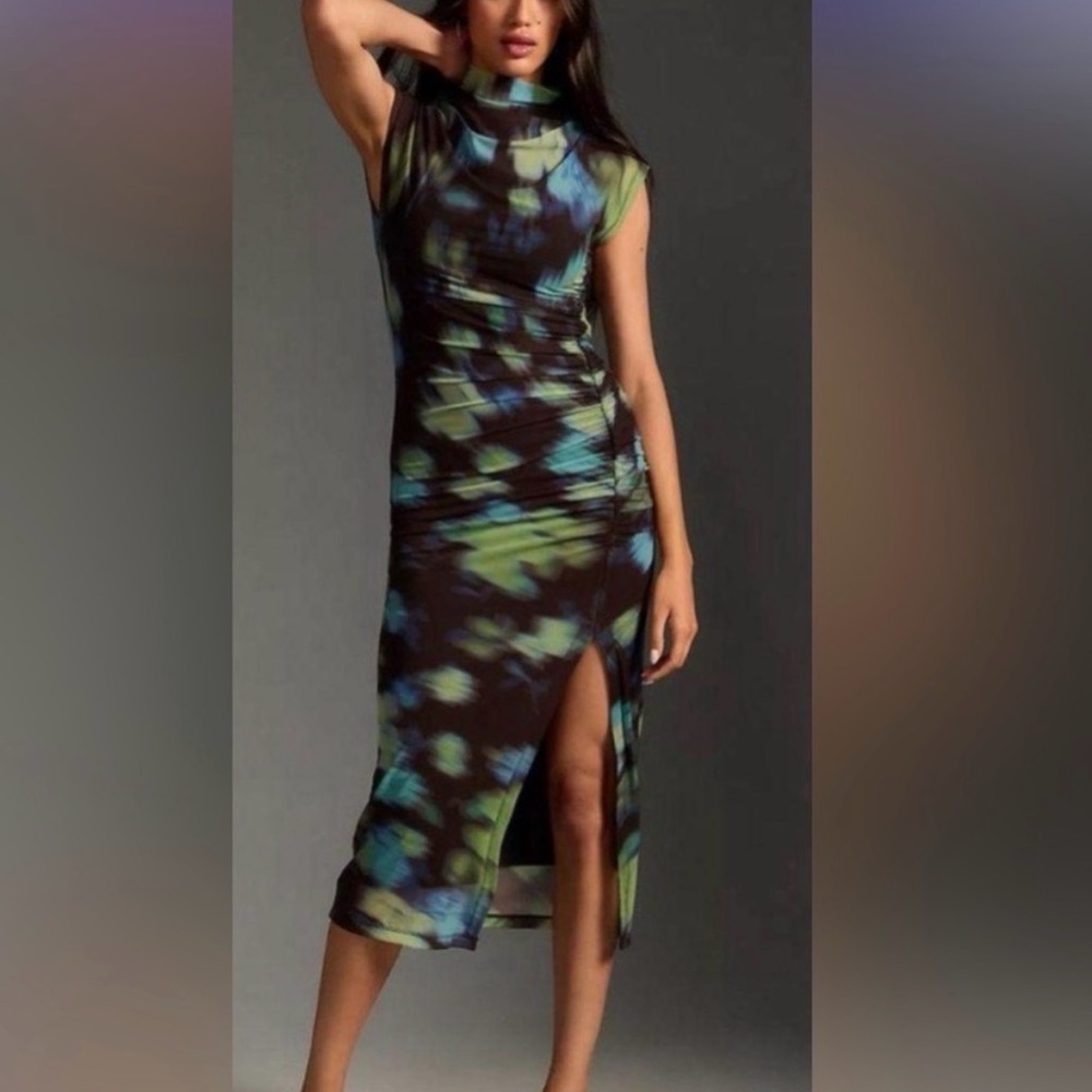 Anthropologie Multicolor Midi Dress